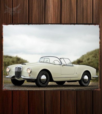 Металлическая табличка Lancia Aurelia Spyder (B24)